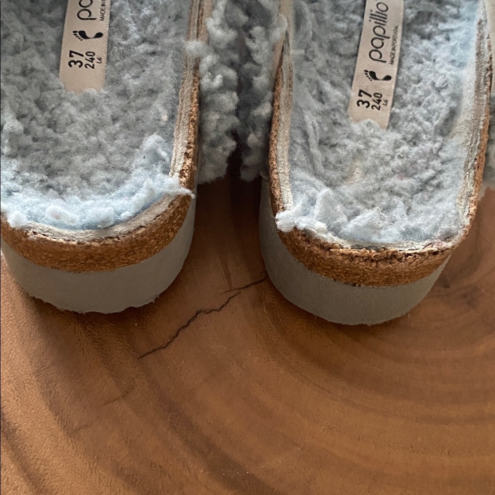 Birkenstock Papillo Arizona Big Buckle Teddy Shearling Sandal - Picture 10 of 10